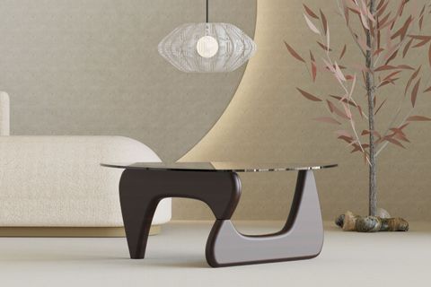 VENUX NOGUCHİ ORTA SEHPA, KESTANE