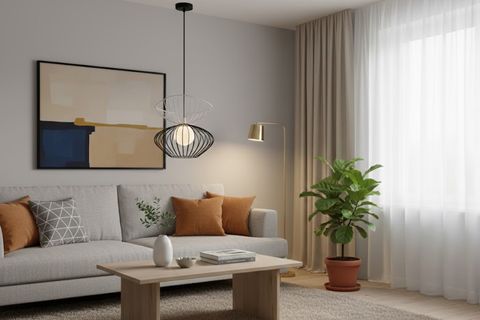 AMSTERDAM KAFES AVİZE, BEYAZ SİYAH BEYAZ