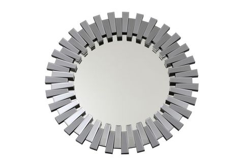 FİDEX HOME LÜKS PİYANO MODERN YUVARLAK BÜYÜK AYNA 104 CM FÜME