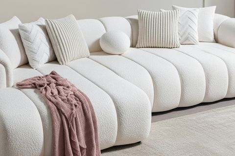 OSLO KÖŞE KOLTUK, SOL, BEYAZ