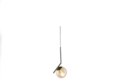 SELİN ÜÇLÜ TEPSİLİ AVİZE, BAL SİYAH