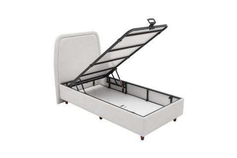 LUNA ARCHE BAZA VE BAŞLIK SETİ, AÇIK GRİ, 120X200