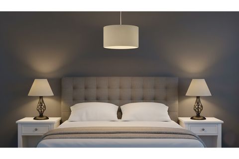 SELVİ YATAK ODASI SET ABAJUR TAKIMI KREM