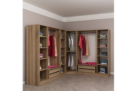 MİNAR KALE GARDIROP 7, 8 KAPAKLI, ANTRASİT