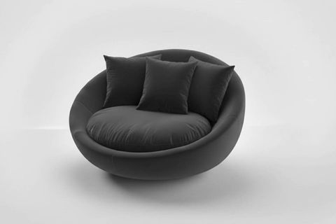 RUBY YUVARLAK DÖNER BERJER, ANTRASİT