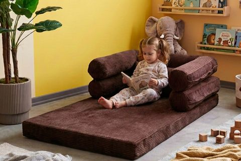 DECO ANNE YANI ÇOCUK YATAĞI, KAHVERENGİ, 90X50