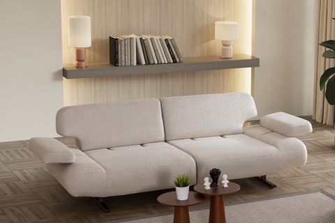 LOFT ÜÇLÜ KOLTUK, KUM BEJİ