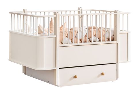 DÜNYA BÜYÜYEN ÇEKMECELİ SALLANAN BEŞİK 80X130 DÜNYA KARYOLA 80X190, KREM