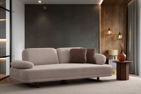 PATY ÜÇLÜ KOLTUK, KREM