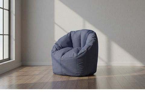 PUFAMED TEKLİ LÜX YUMUŞAK KOLTUK, GRİ