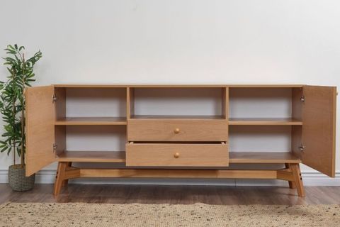 MOON İSKANDİNAV YEMEK ODASI TAKIMI, 2 SANDALYELİ, KREM, 180X90