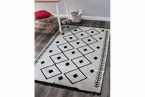 COTTON KİLİM 05, GRİ, 80X150