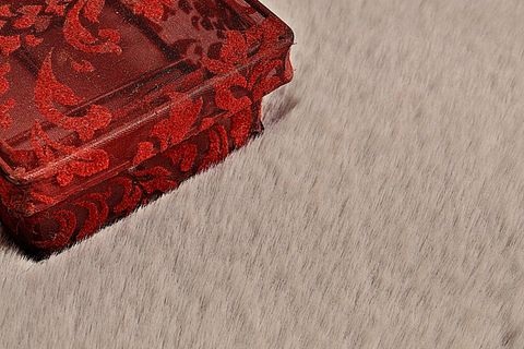 TAPPETO REX TAVŞANI DEKORATİF POST HALI, 22 MM, GRİ, 140X200