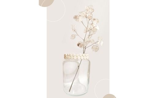 DEKORATİF VAZO ÖZEL TASARIM 14 CM