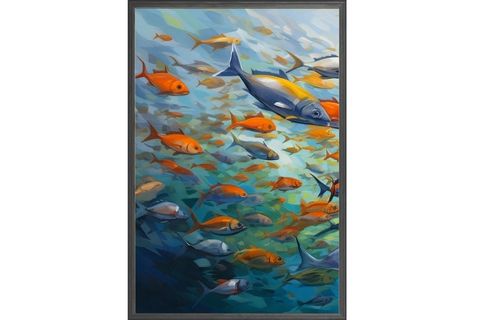 BAŞKA BİR DÜNYA ÇERÇEVELİ PANO SET, 50X70