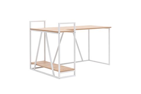 LİSSA KÖŞE ÇALIŞMA MASASI, SAFİR MEŞE BEYAZ