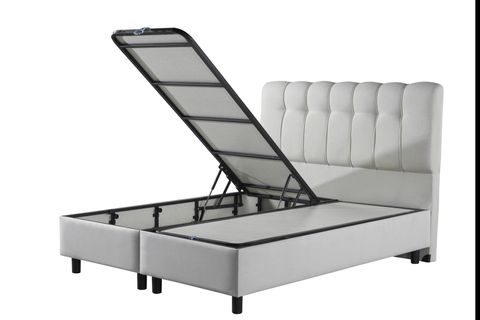 LUNA FORTE BAZA VE BAŞLIK SETİ, KREM, 160X200