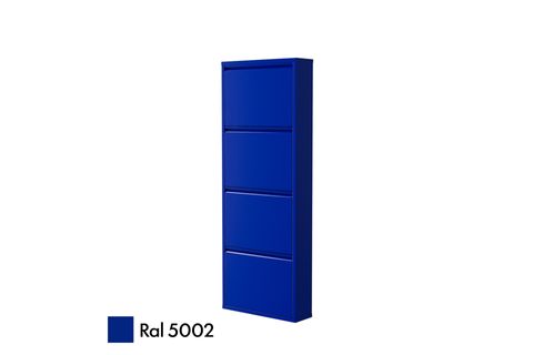 LİNEA METAL AYAKKABILIK, LACİVERT, 4 KAPAKLI