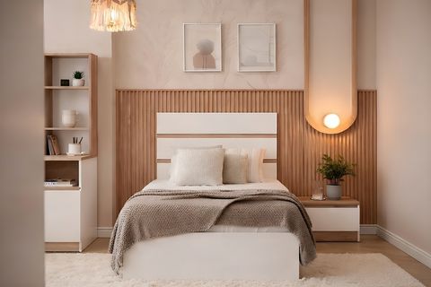 ASEL GENÇ ODASI KARYOLASI, 90X190 CM