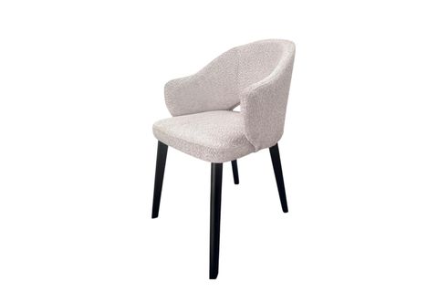 SENTO SANDALYE, SİYAH AYAK, ŞÖNİL KUMAŞ