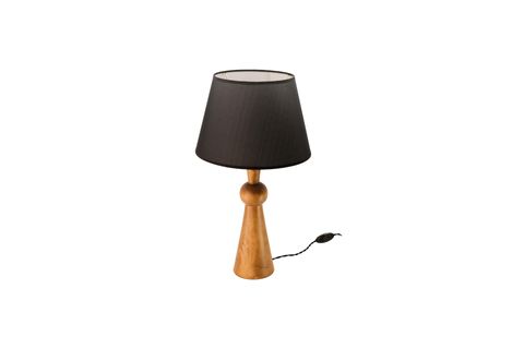 MASSELLO DESIGN OTTO AHŞAP ABAJUR, MASA LAMBASI, CEVİZ