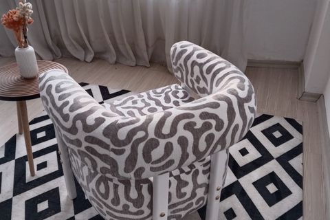 SWEET MOD BUKLE BERJER, GRİ DESENLİ