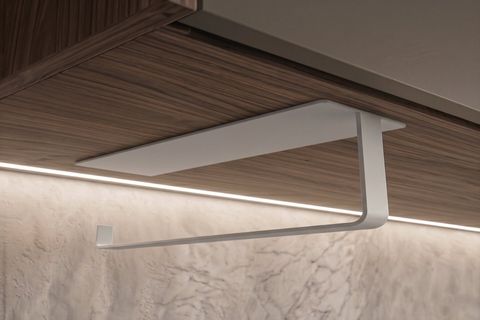 GALVANİZ METAL MUTFAK HAVLULUĞU, AÇIK GRİ, 20X8X8 CM