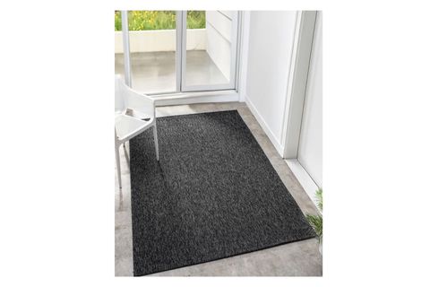 ESSE HAV TOZ VERMEZ KOLAY TEMİZLENEN HASIR DOKU SİSAL HALI, ANTRASİT, 200X400, 663