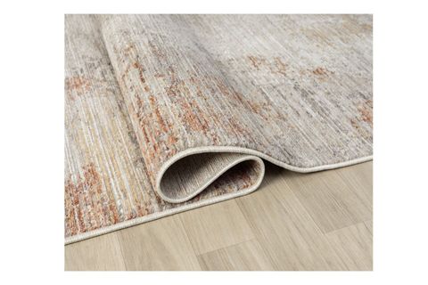 VİNTAGE ESKİTME DESENLİ DOKUMA MAKİNE HALISI, TERRA, 200X305, 10206