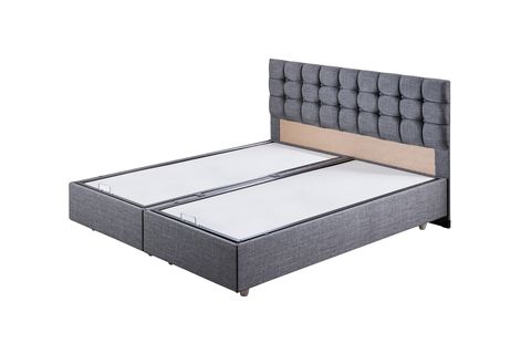 VENEDİK BAZA BAŞLIK LETTO YATAK SETİ, GRİ, 160X200