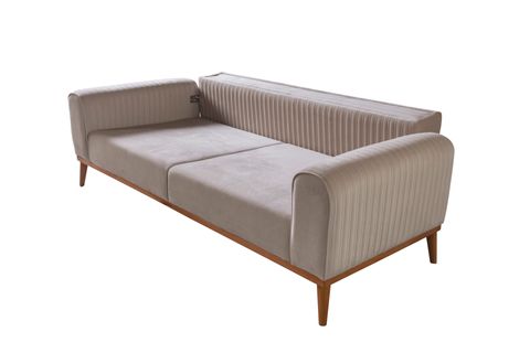 SİDE KOLTUK TAKIMI, ANTRASİT KREM