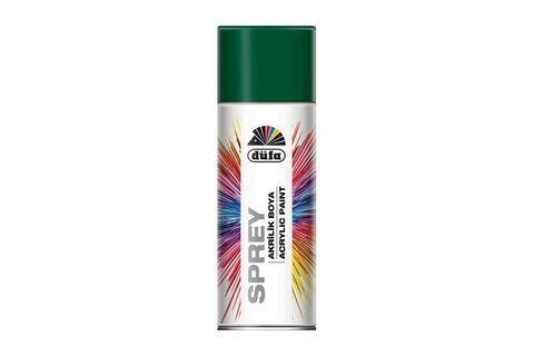 DÜFA SPREY BOYA DÜZ RENKLER 400 ML 6016 YEŞİL