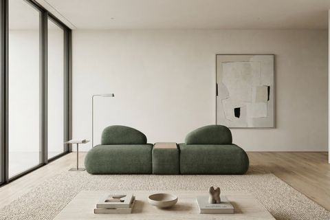 LİVA KANEPE SEHPALI, YEŞİL