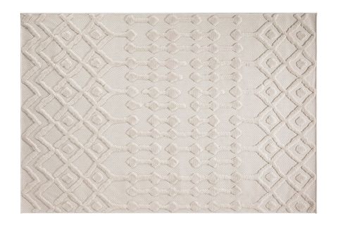 SİLVA HALI 58388A, BEYAZ, 200X290