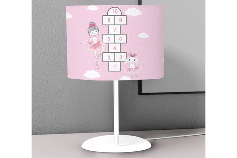 TOZPEMBE BALERİN SEKSEK DİJİTAL BASKILI ABAJUR