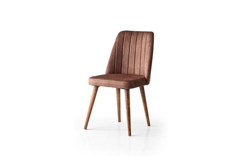 TETRA MASA VE CANNES SANDALYE TAKIMI, CEVİZ, 130X80