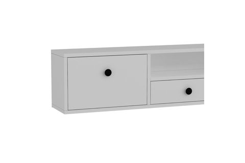 DROP TV SEHPASI, BEYAZ SİYAH KULP, 1301DROPDD 1