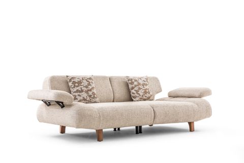 ROVENA ÜÇLÜ KOLTUK, KUM BEJİ