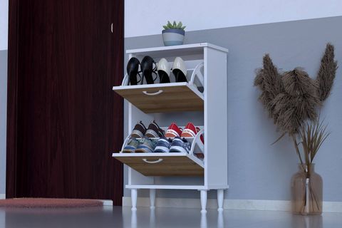 UMAY AYAKLI 52 CM 2 DÜŞER KAPAKLI AYAKKABILIK, MEŞE