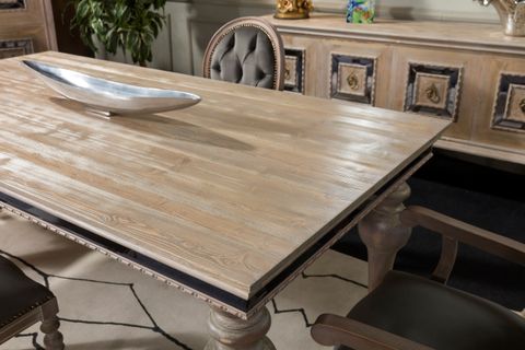 TURİ YEMEK ODASI TAKIMI, BEYAZ ESKİTME