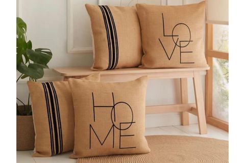 HAYALİM HOUSE İKİLİ KIRLENT KILIFI, HOME FİGÜRLÜ