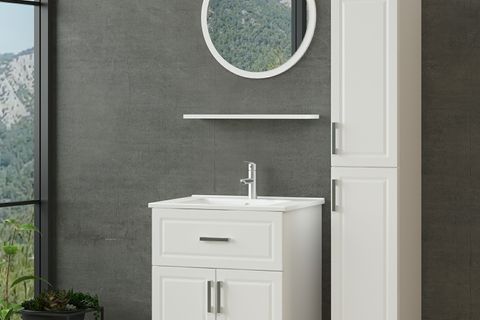 SANYA BANYO DOLABI 65CM AS2K1Ç+1YA1R+ETJ+BOY BEYAZ
