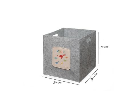 HOMİNG KEÇE ÇOCUK ODASI OYUNCAK SEPETİ ORGANİZER