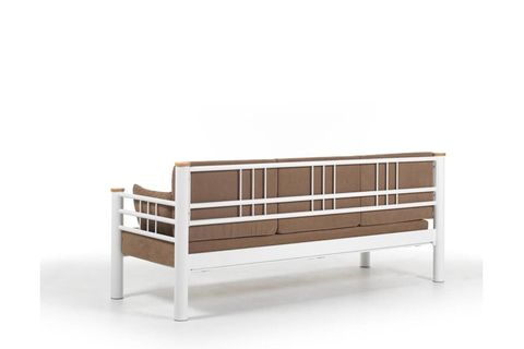 KAPPİS DK METAL SOFA SEDİR BEYAZ 70X200CM