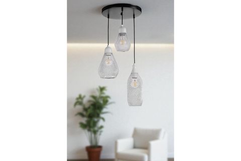 KARMAŞIK ÜÇLÜ TEPSİLİ BEYAZ SARKIT