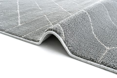 EKO HALI URBAN URB 03 GRİ BEYAZ ETNİK HAV TOZ VERMEZ YUMUŞAK KESME YOLLUK HALI 160X250