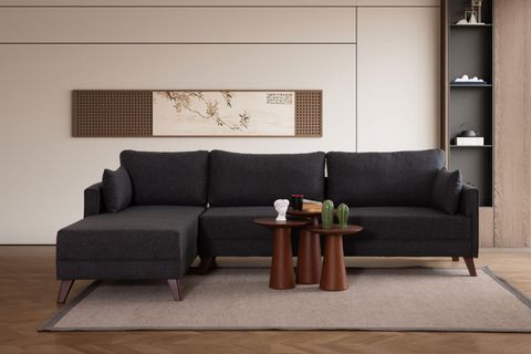 GLORİA KÖŞE KOLTUK, ANTRASİT, SOL KÖŞE