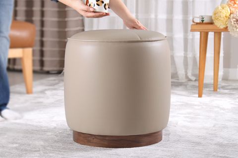 NOCBEL DERİ PUF, BEJ