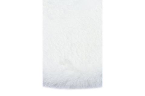 PUFFY KÜRK HALI, KREM, 80X200