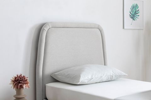 LUNA ARCHE BAZA VE BAŞLIK SETİ, AÇIK GRİ, 120X200